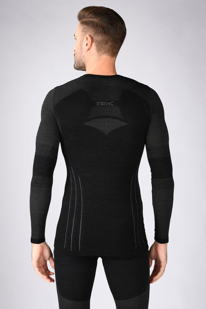 Men's Wool Long-sleeve Sports Wear - Murami