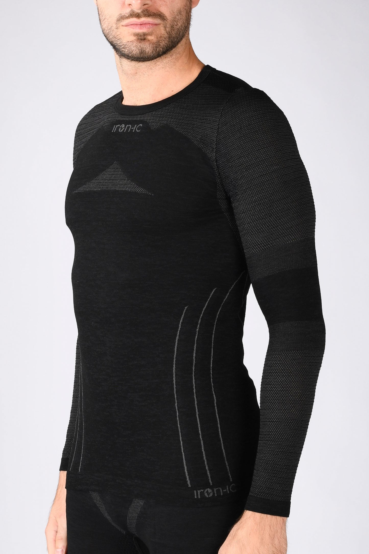 Men's Wool Long-sleeve Sports Wear - Murami